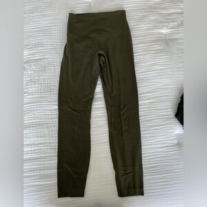 Lululemon army Green align high rise leggings size - size 4